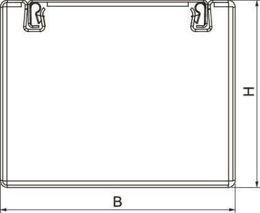 OBO PLM D 0810 RW Instskanal Metall 