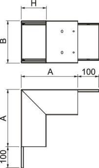 OBO PLM EC 1220 RW Außeneck 