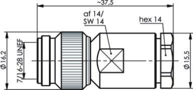 TEGA TNC-Kabelstecker Feder  J01010A0069 