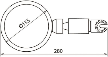 DEHN Isolierspiegel mit           785190 