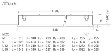 Zumtobel LF3 E 5000-940 M625Q   42186932 