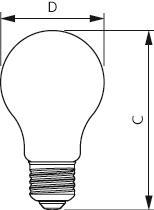 PHIL CorePro LEDbulb 4,3-40W/827 E27 
