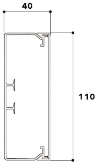 GGK Kanal LFG 40x110                2888 