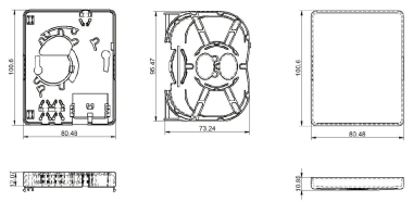 EFB FTTX Compact Box 2x LC/APC  53670.30 