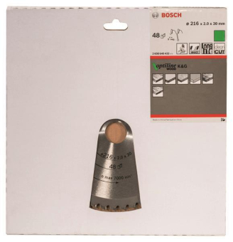 Bosch Kreissägeblatt Optiline 2608640432 