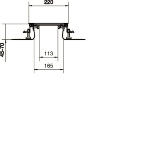 Hager Bodenkanal estrichbünd. BKFD200045 