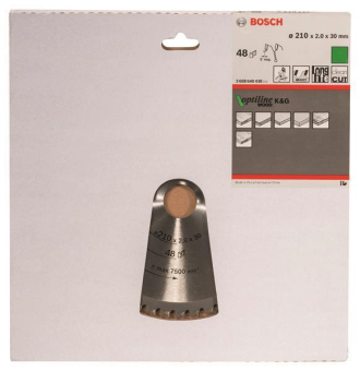 Bosch Kreissägeblatt Optiline 2608640430 