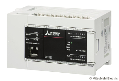 Mitsubishi CPU 100-240VAC   FX5U-32MR/ES 