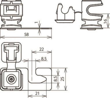 DEHN Dachleitungsh. K-Niro        204916 