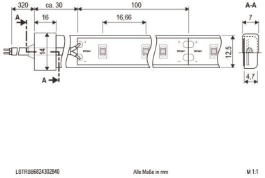 EVN LEDStrip IP68       LSTRSB6824302840 