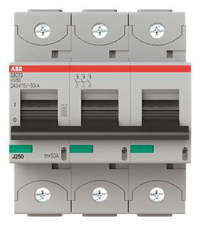 ABB ,50A,Icu=50kA magnetische S803S-KM50 