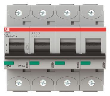 ABB Hochl.-Sicherungsautomat   S804S-C16 