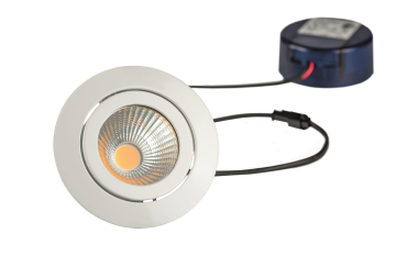 RUTEC LED-Einbaustra. 8W ws ALU57341UWWD 