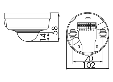 BEG PD2-M-DALI/DSI-1C-AP           93033 