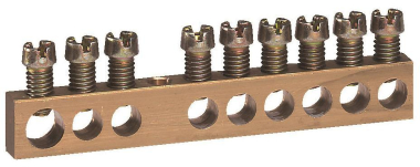 Legrand 004807 Klemmenleiste blank 