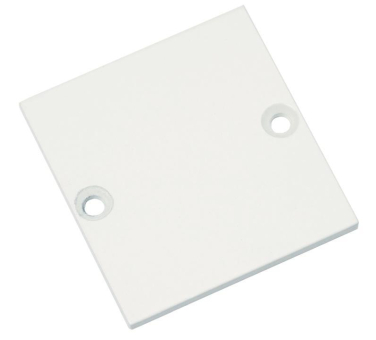 Rutec Endkappe white RAL9016       65976 
