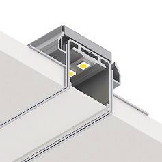 Rutec xAlu Profil Abdeckung weiss  68577 