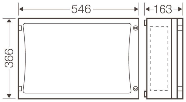 HENS ENYSTAR-Leergehäuse FP      FP 0401 
