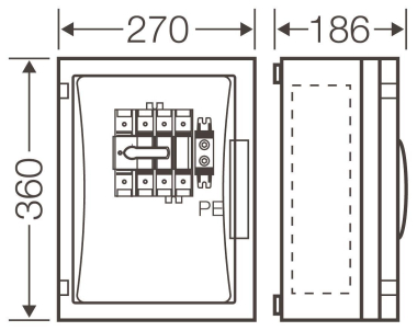 Hensel ENYSTAR Lastschalter-     FP 5202 