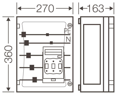 HENS FP Sammelschienengehäuse    FP 3226 