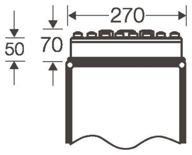 HENS ENYSTAR-Anbauflansch      FP FG 222 