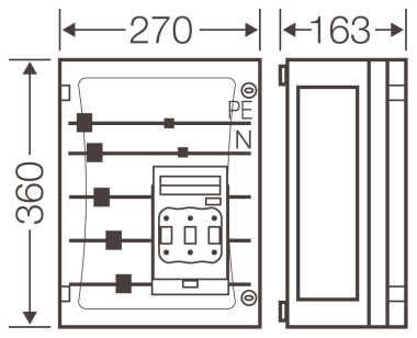 HENS FP Sammelschienengehäuse    FP 3226 