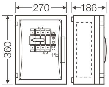 Hensel ENYSTAR Lastschalter-     FP 5202 