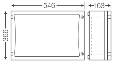 HENS ENYSTAR-Leergehäuse FP      FP 0401 