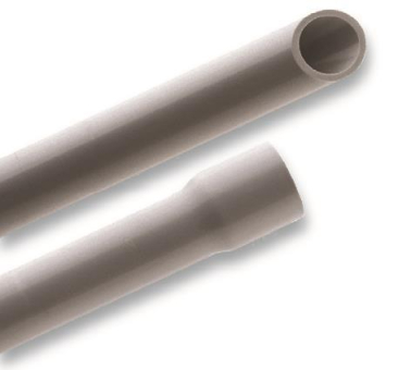 PIPE Steckrohr M25 grau     PSM-E-MF-H25 
