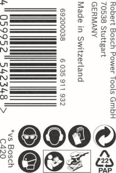 Bosch EXPERT Schleifband C470 2608900896 