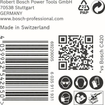 Bosch EXPERT Schleifblatt     2608900947 