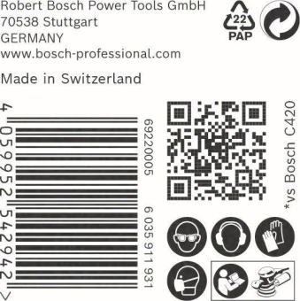 Bosch EXPERT Schleifblatt     2608900956 