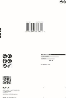 Bosch EXPERT Schleifblatt     2608900893 