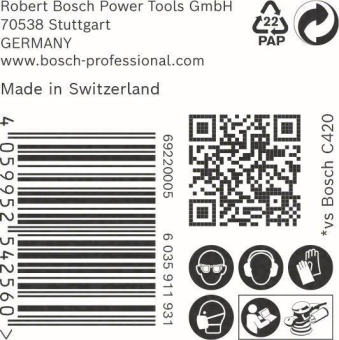 Bosch EXPERT Schleifblatt     2608900918 
