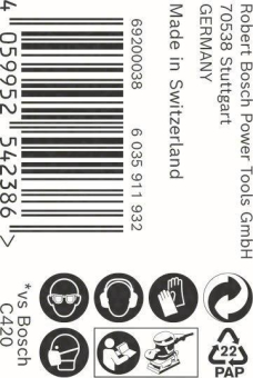 Bosch EXPERT Schleifband C470 2608900900 