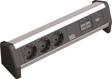 Bachmann DESK 3xSchuko 2xCat5e  339.1006 