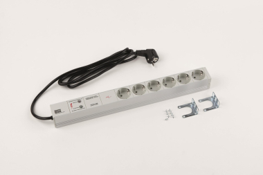 Bachmann 19" 1HE GVS 6xSchuko   333.402 