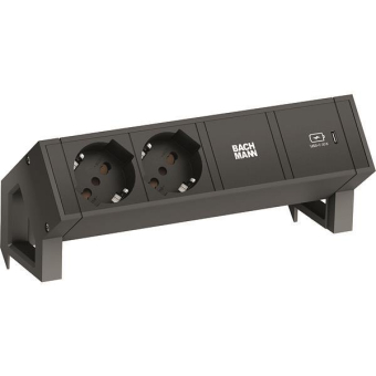 Bachmann DESK2 2xP40 1xUSB C 30W 902.987 