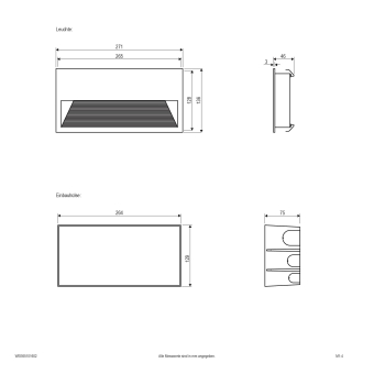 EVN LED Wandeinbau -         WEE65101602 