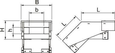 OBO BSKH09-VF0511 Vertikalbogen fallend 