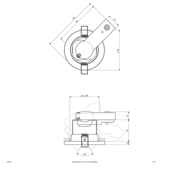 EVN Halogen-Einbauleuchte konvex  525001 