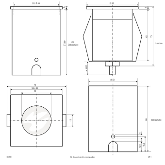 EVN LED Bodeneinbauleuchte IP65   654120 