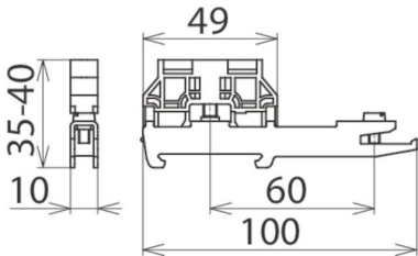 DEHN Schienenträger SH 1          919012 
