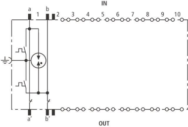 DEHN Bs-Ableiter Dehnrapid LSA    907401 