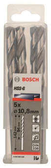 Bosch 5Metallbohrer HSS-G DIN 2608585528 