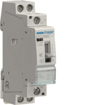 Hager Schütze 25A 2S 230V        ETC225S 