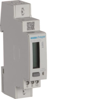 Hager Energiezähler 1phasig      ECR140D 