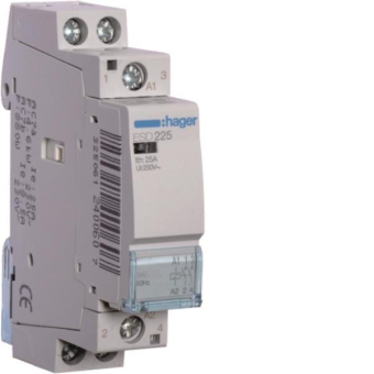 Hager Installationsschütz 25A     ESD225 