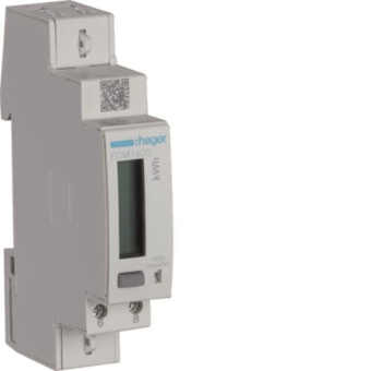 Hager Energiezähler 1phasig      ECM140D 