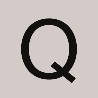 RZB Buchstabe "Q",100mm      99222.013.Q 
